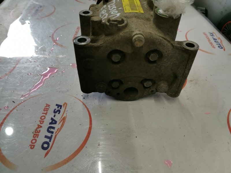 Компрессор кондиционера Ford Fusion 1.6 FYJA 2009 — изображение 6