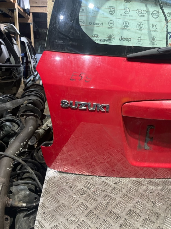 Дверь багажника задняя Suzuki Sx4 ХЕТЧБЕК 1.6 M16A — изображение 7